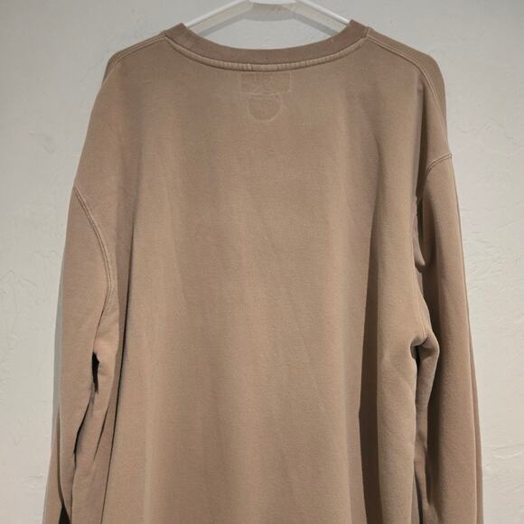 Darkside Snowboards Sweatshirt XL Tan Girls of Darkside Purple Moth Graphic - Picture 4 of 7